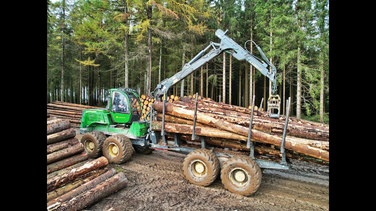 🌲*BIGGEST Deere* • John Deere 1910G • Biggest Forwarders • ForestAction • Craneview • Aarman-Puit 🌲