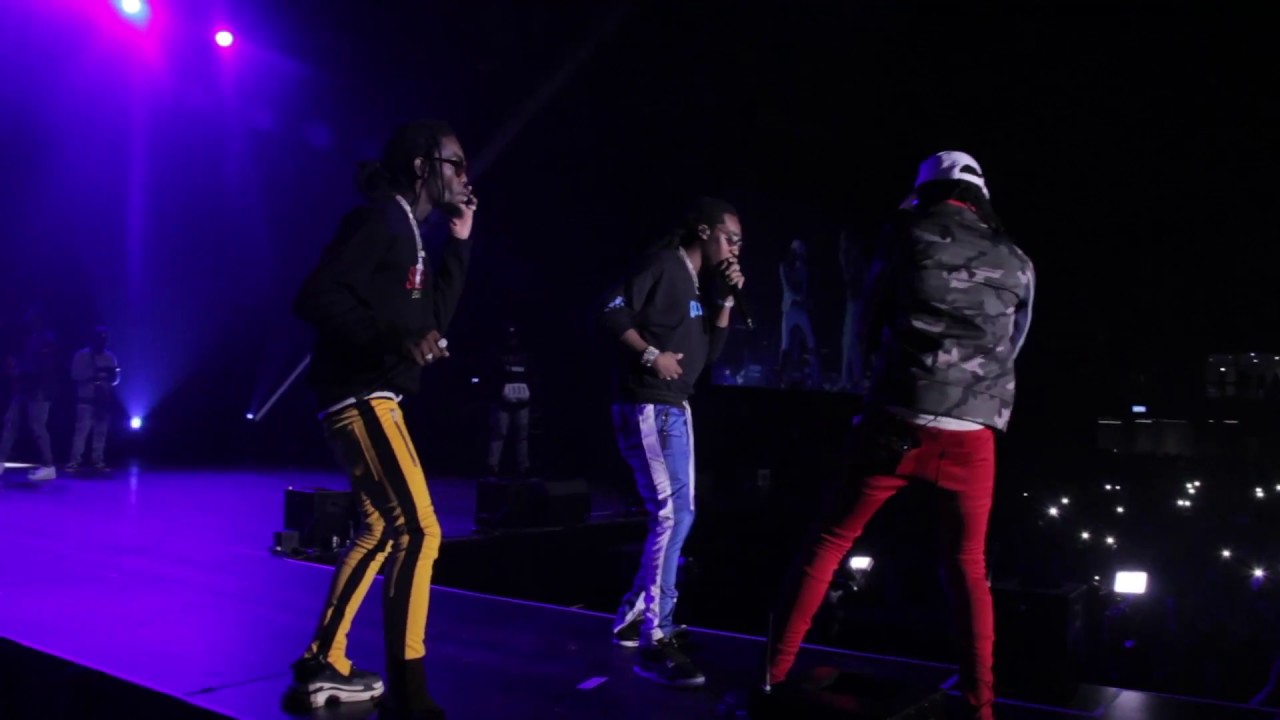Migos Performs in Johannesburg South Africa