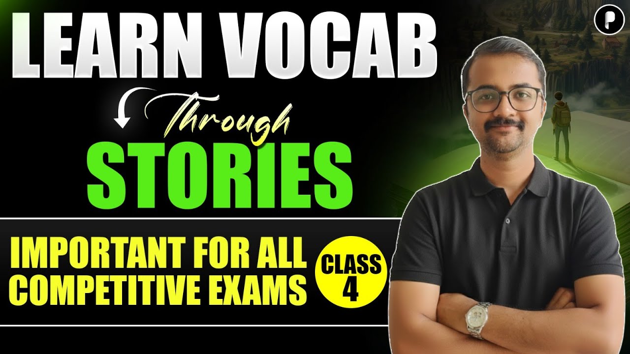 Learn English Vocab Through Stories: Class 4 | High-Frequency Words for SSC & Railway Exams