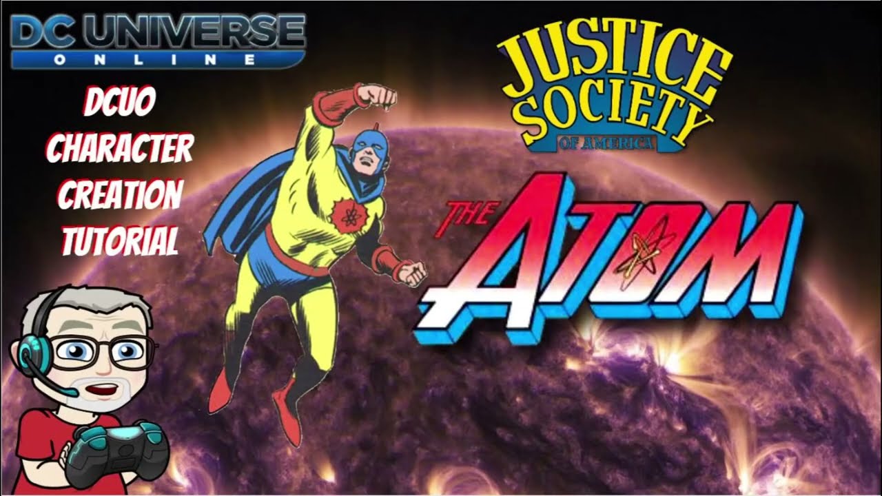 DCUO JSA The Atom Character Creation 2020