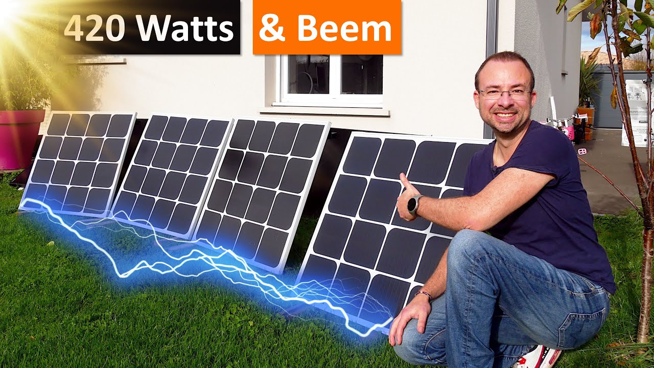 Test du kit solaire de 420w Beem Energy ⚡