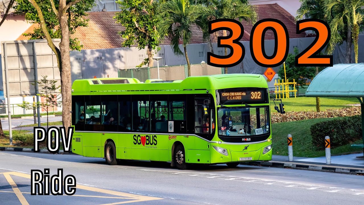 (Joyride - POV) SG3013G on 302 - Volvo B5LH MCV eVoRa
