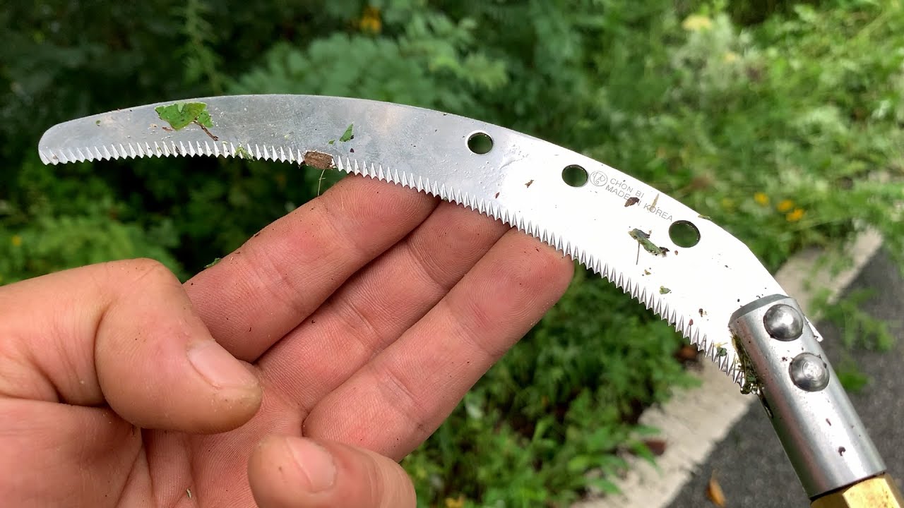 Korean Saw Sickle Stainless Steel Razor Sharp Blade Extendable Adjustable Patent Good Design