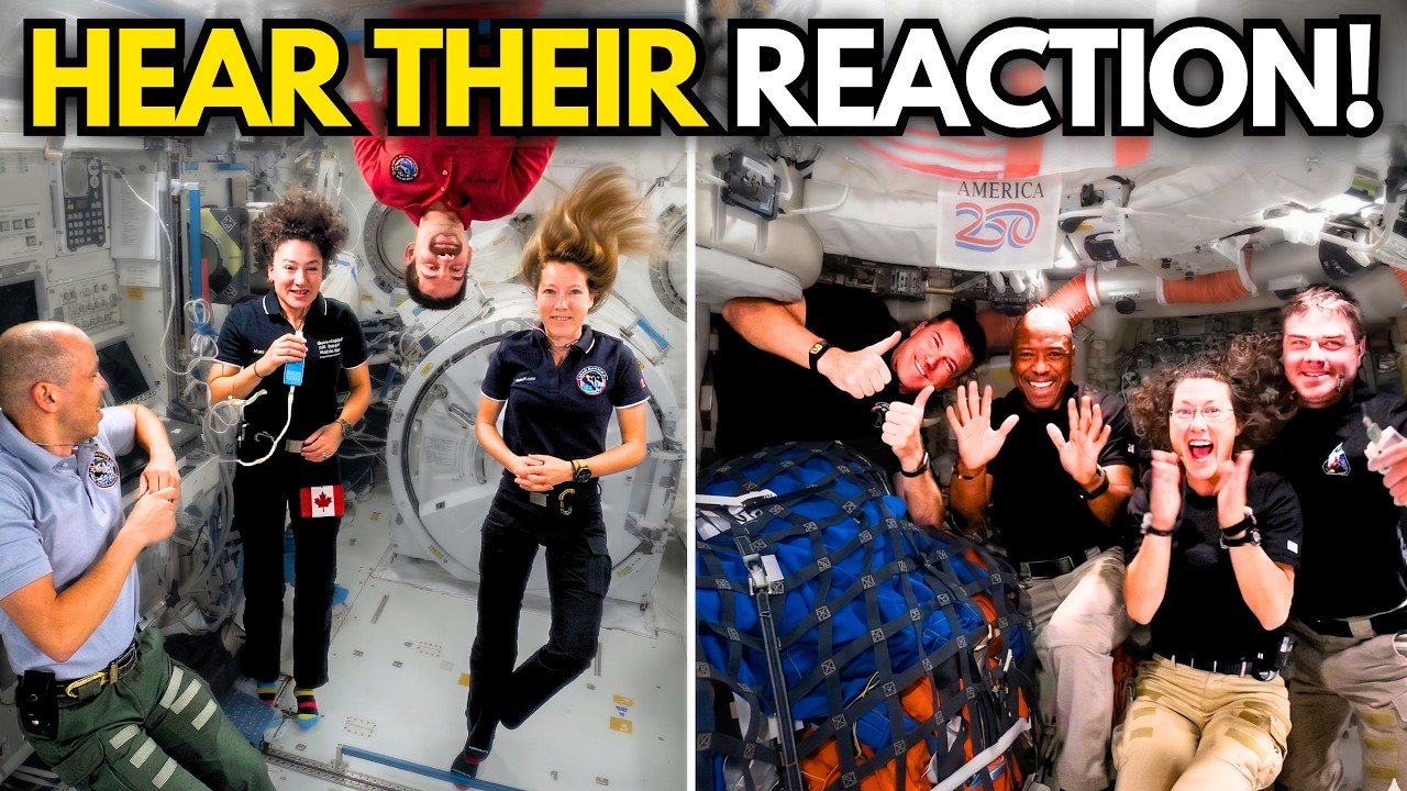 Pure Excitement in Space! Artemis II Astronauts Talk Live with ISS Crew (Full Call)