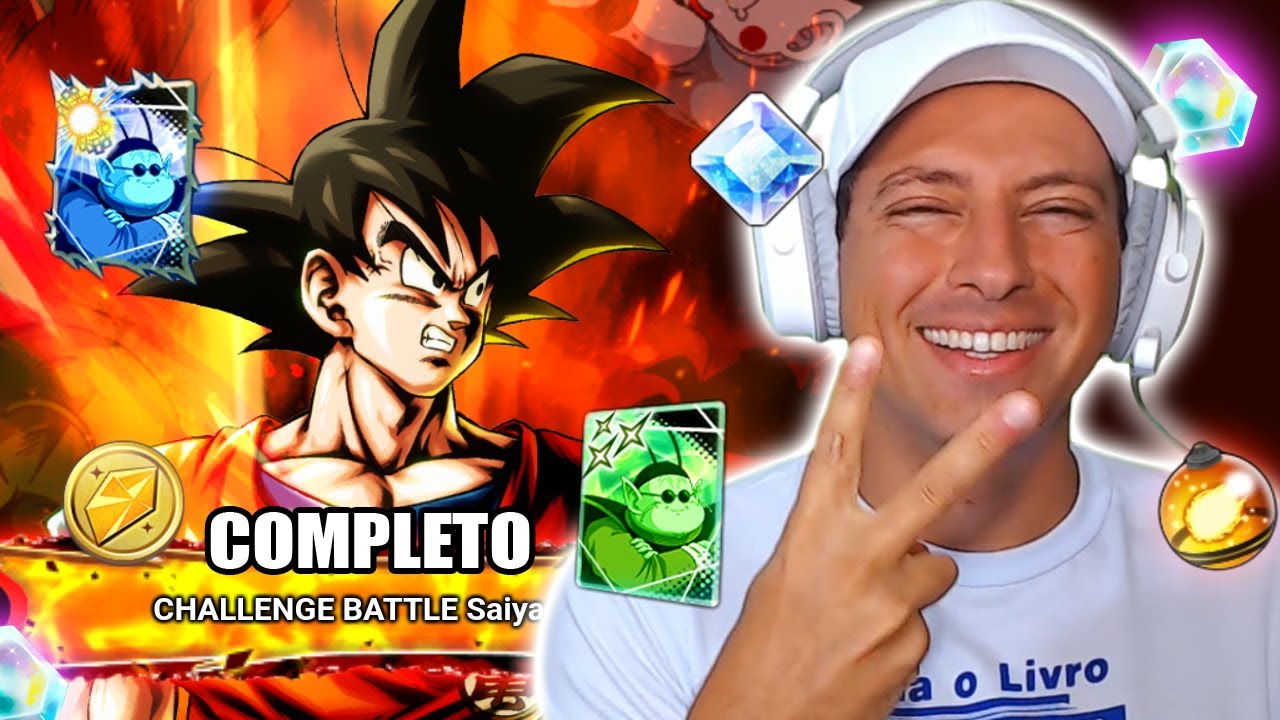 TODAS AS FASES COMPLETAS NO EVENTO EXCLUSIVO DA SAGA (Z) SAYAJINS - DRAGON BALL LEGENDS