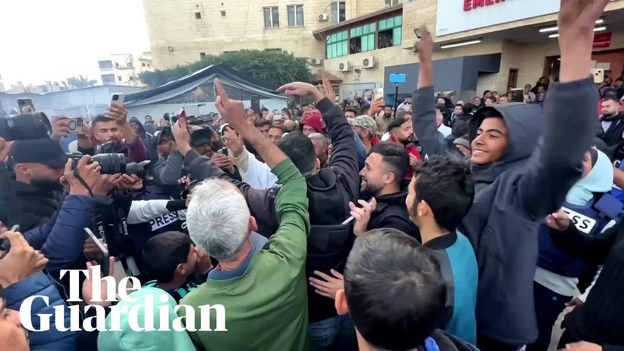 Celebrations erupt in Gaza as ceasefire starts