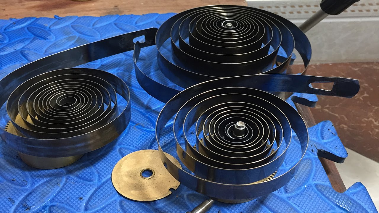 Cách vào cót đồng hồ côn đơn giản.