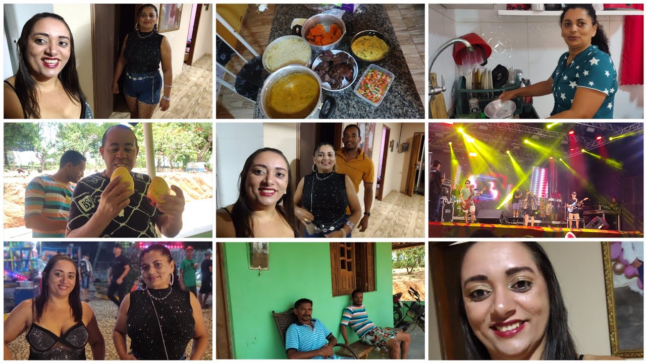 MAIS UMA NOITE DE CARNAVAL COM MINHA IRMÃ E MANHÃ PREPARANDO O MEU ALMOÇO