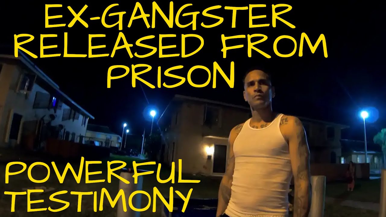 EX-GANGSTER CAME OUT OF PRISON A REPENTED MAN! POWERFUL TESTIMONY!!!