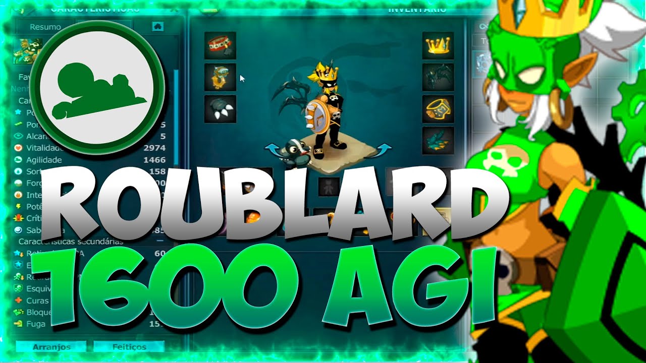 [DOFUS] PVP 1x1: ROUBLARD 1600 AGI (MODO MAIS DIVERTIDO)
