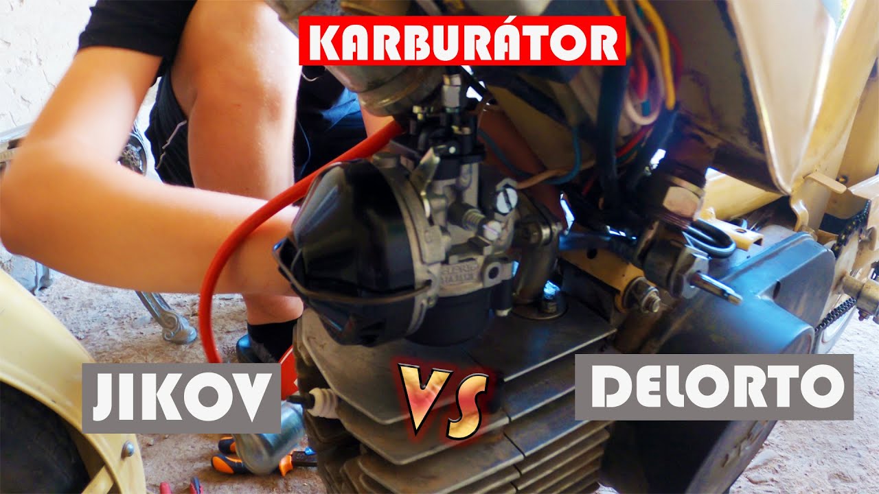 KARBURÁTOR DELLORTO VS JIKOV/unboxing/porovnávanie maximálky/babetta 210