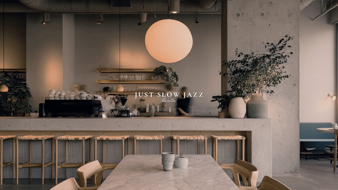 A Cozy Cafe in the City: Where Winter Fades and Spring Unfolds | Evening Jazz Playlist