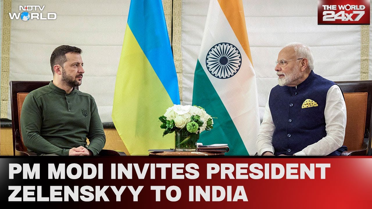 India-Ukraine Relations | PM Modi Invites President Zelenskyy To India; Visit Under Discussion