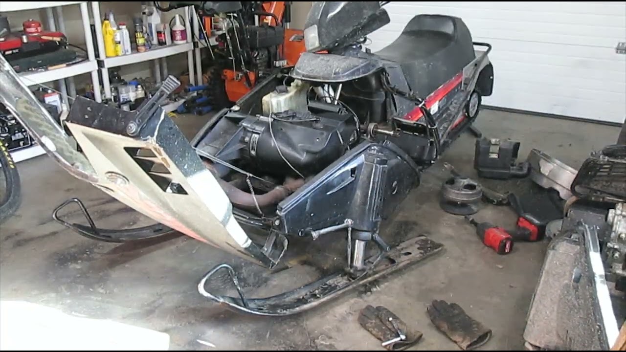 Yamaha Phazer motor swap PART 1