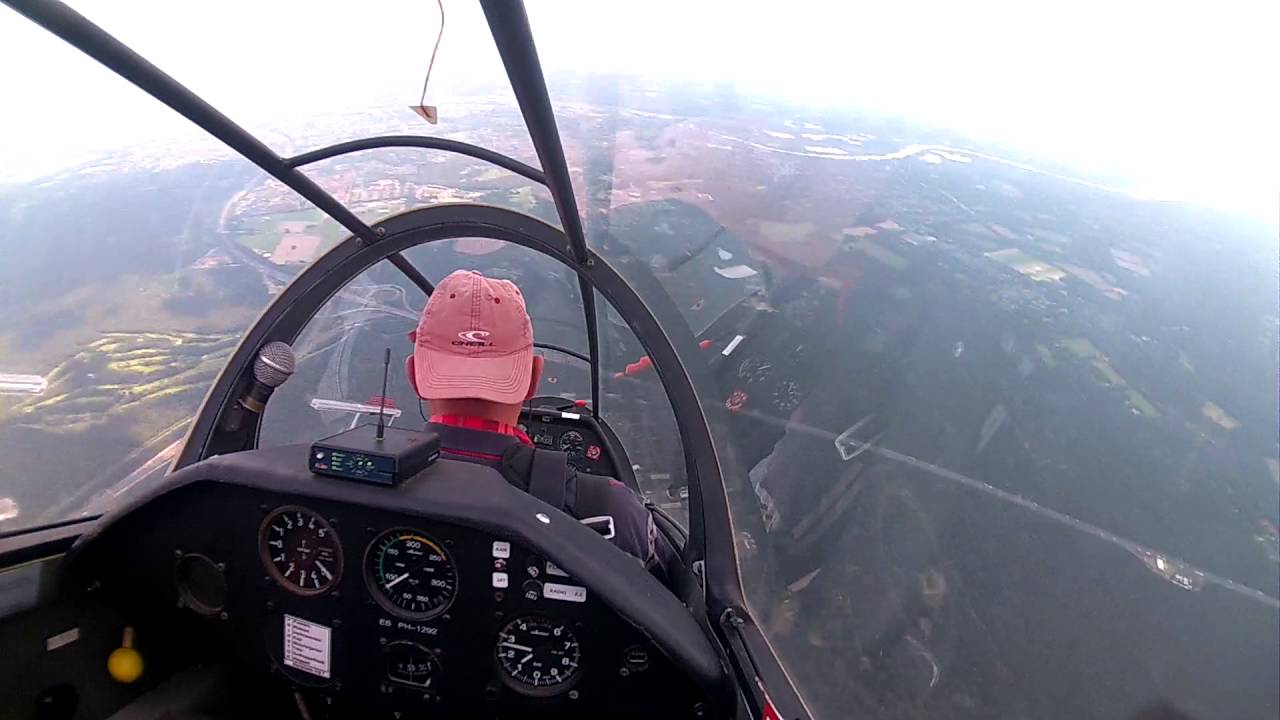 ASK-21 Spin/vrille exercise