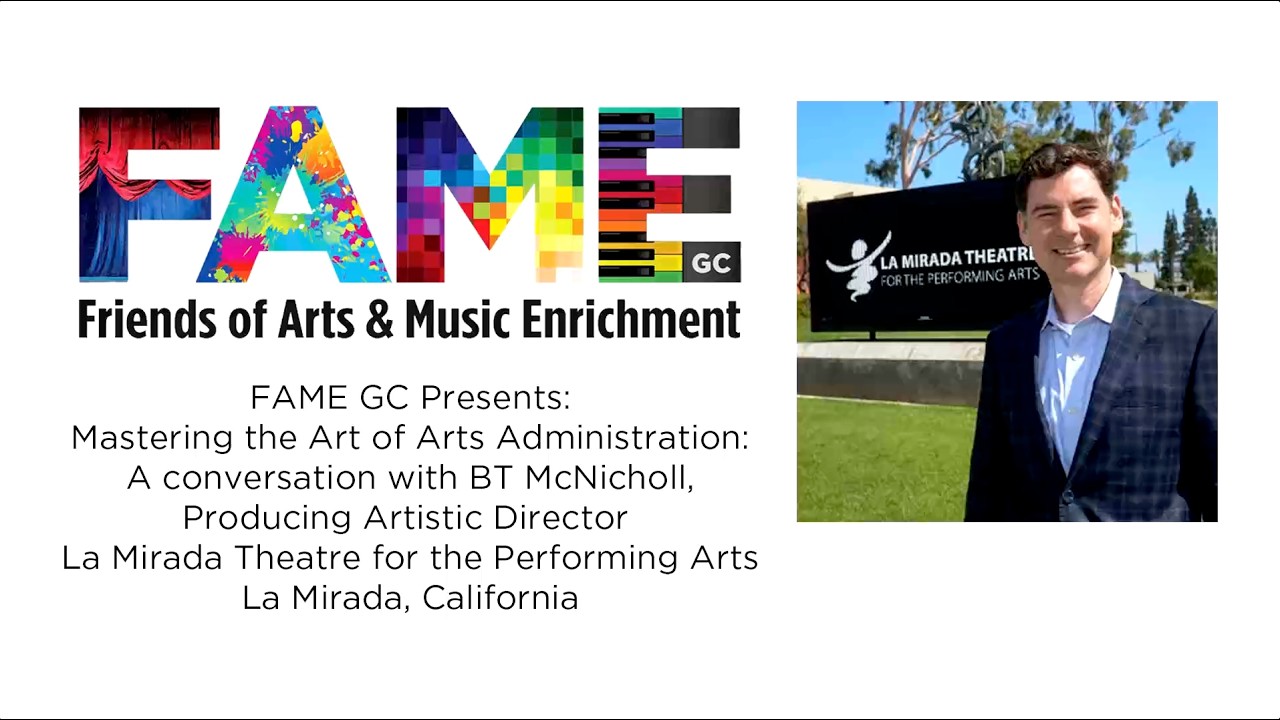 Mastering the Art of Arts Administration with BT McNicholl