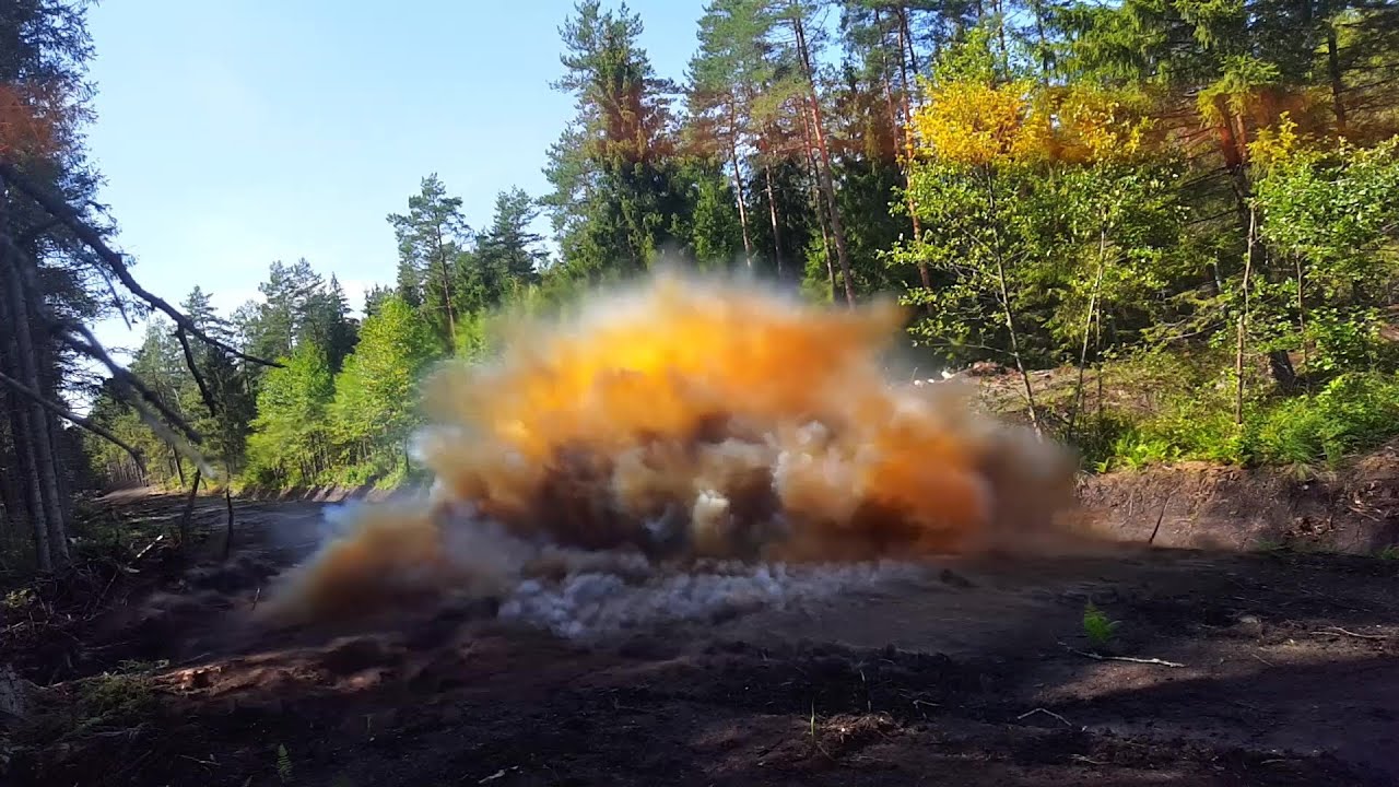 30 kg ANSU (Ammonium Nitrate + Sugar) Explosion