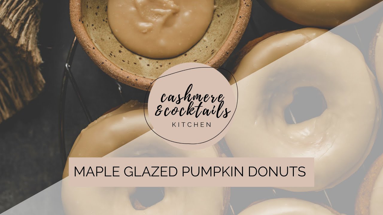 Maple Glazed Pumpkin Donut Recipe