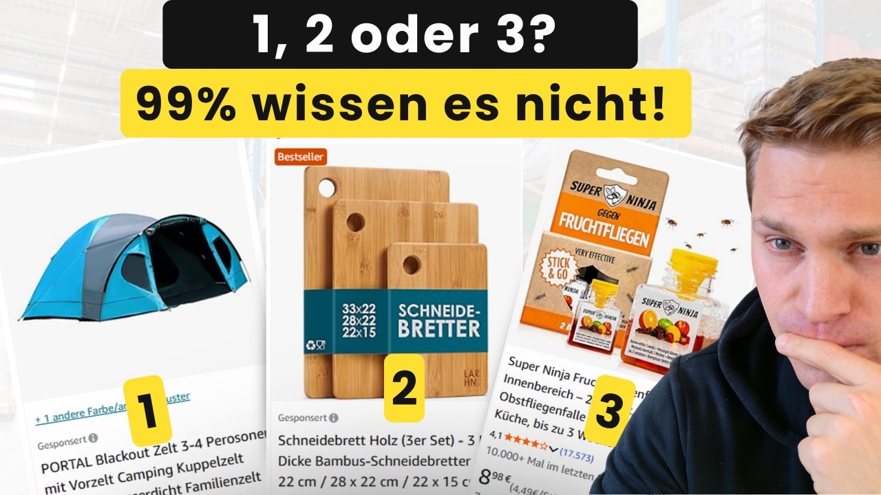 Produkte mit Potenzial sofort erkennen - Amazon FBA Produktrecherche