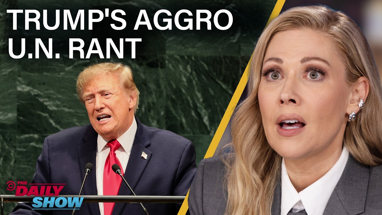 Trump Talks S**t at the U.N., Rebrands AI as 