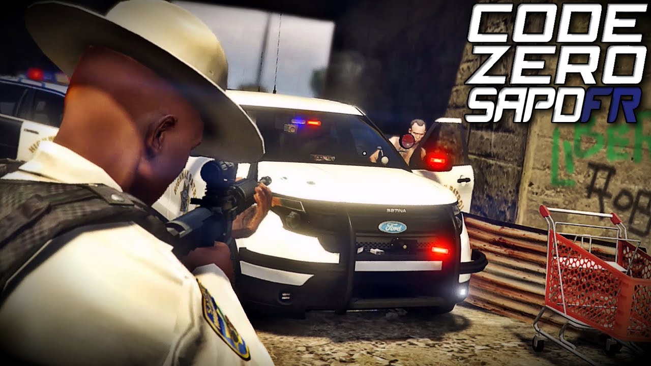 CLEVER CARJACKER | Code Zero SAPDFR #9 | Buggs Runs