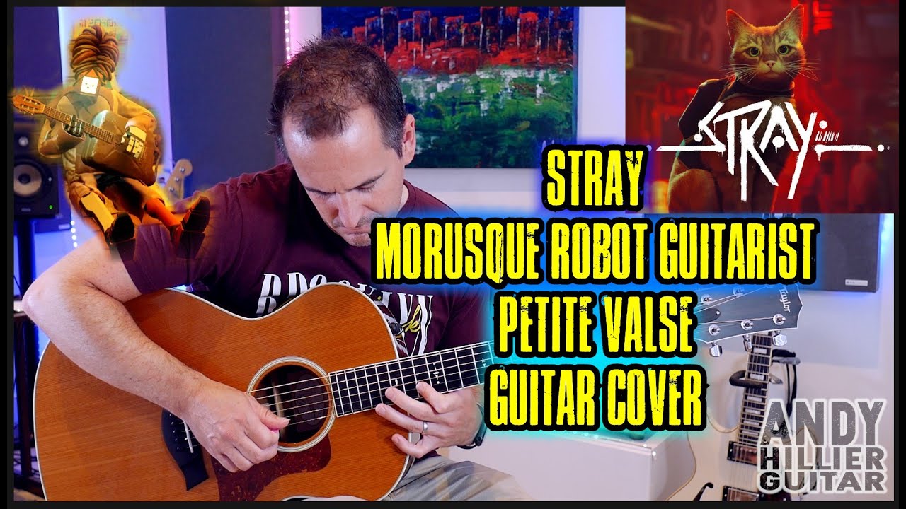 Stray Morusque Petite Valse Guitar Cover (Robot Guitarist)