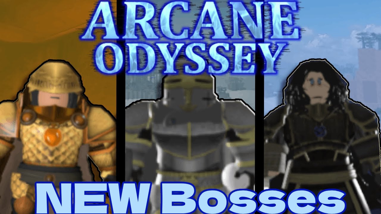 ALL THE NEW BOSSES in Full Release | Arcane Odyssey PART 1
