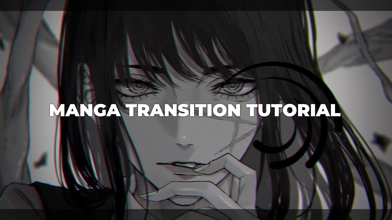 2 Manga transition tutorial [alight motion] FREE!