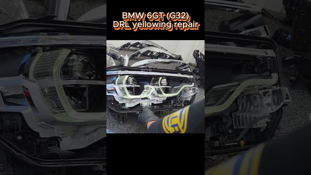 BMW G32 6Series Gran Turismo DRL Ż&oacute;łknięcie Naprawa
