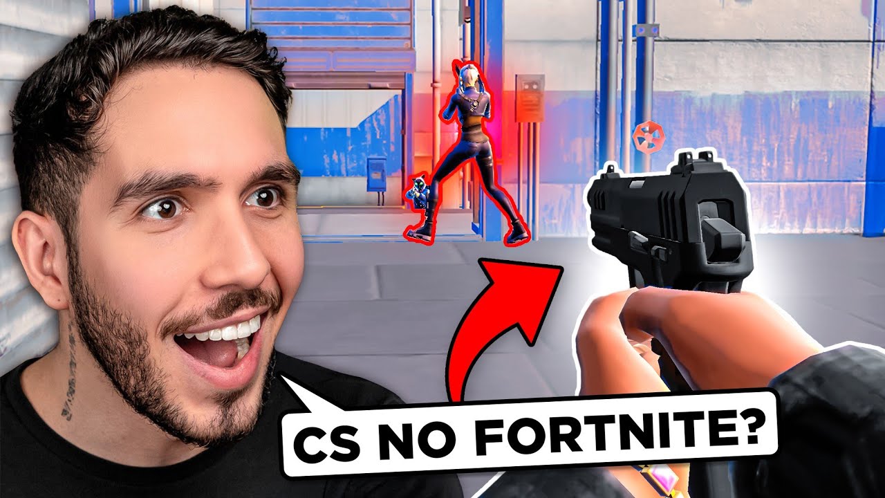 Primeiras impressões do novo Fortnite em PRIMEIRA PESSOA (Ballistic) 😃