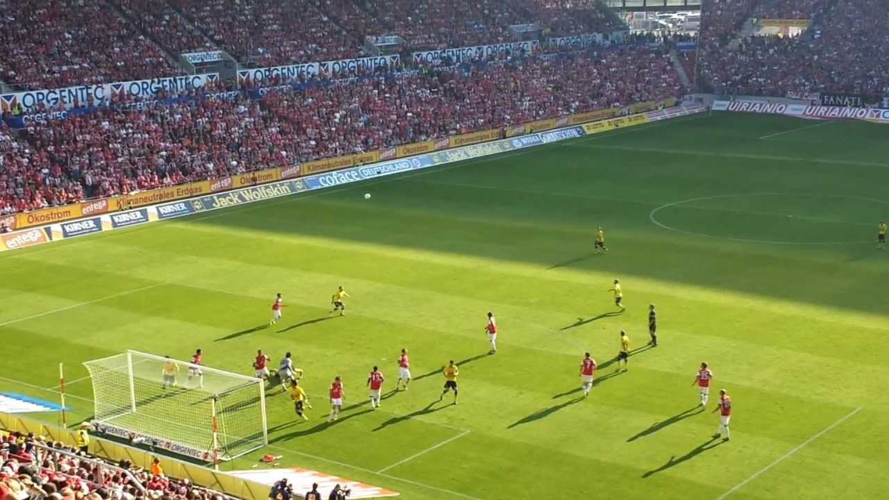 Mainz - BVB (Tor zum 1:2 durch Piszczek) 24.09.2011 [HD]
