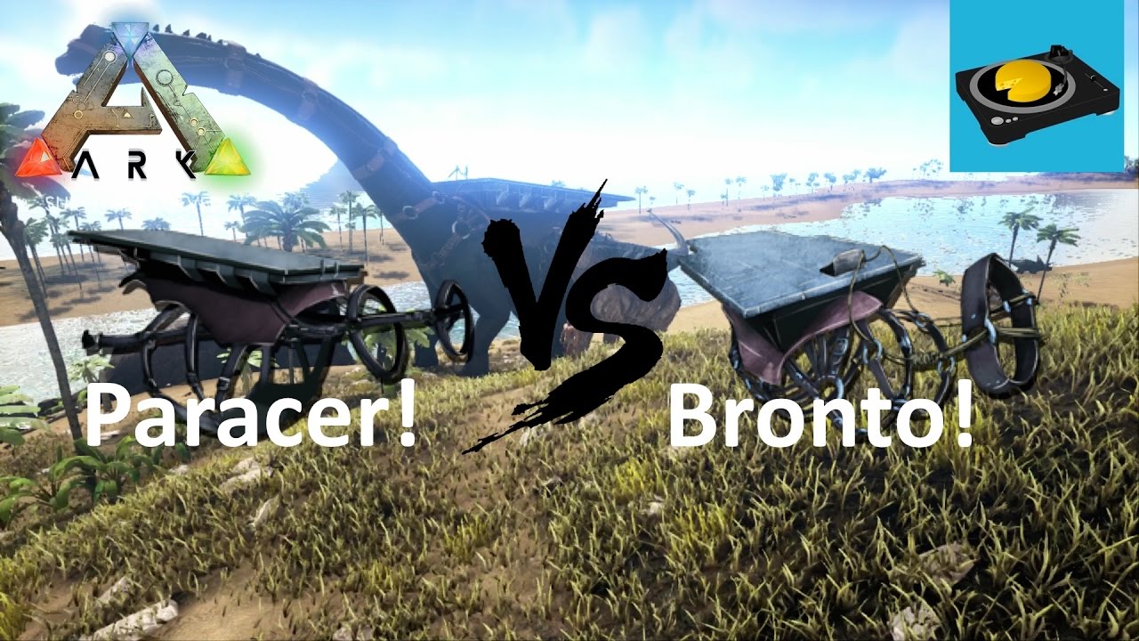Ark Insight! -- What's Better For PvP - Paracer Platform Saddle V.S Bronto Platform Saddle!!!