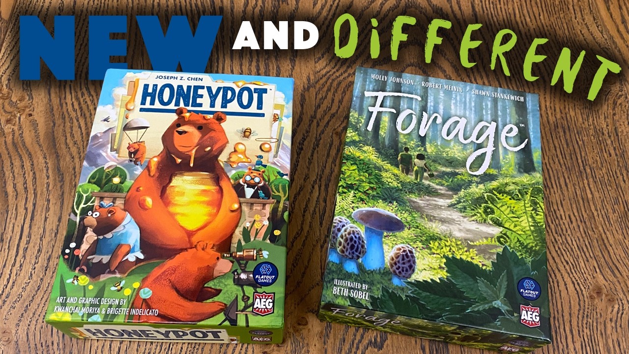 Forage and Honeypot - Two New Games from Flatout!