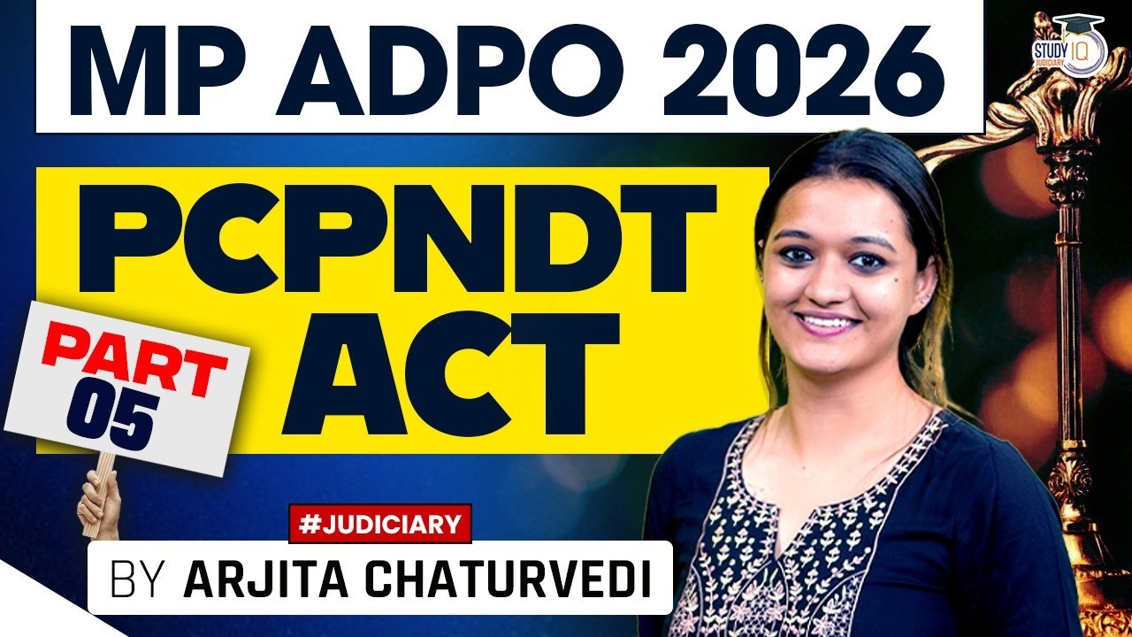 PCPNDT Act | Pre-Conception & Pre-Natal Diagnostic Techniques Act, 1994