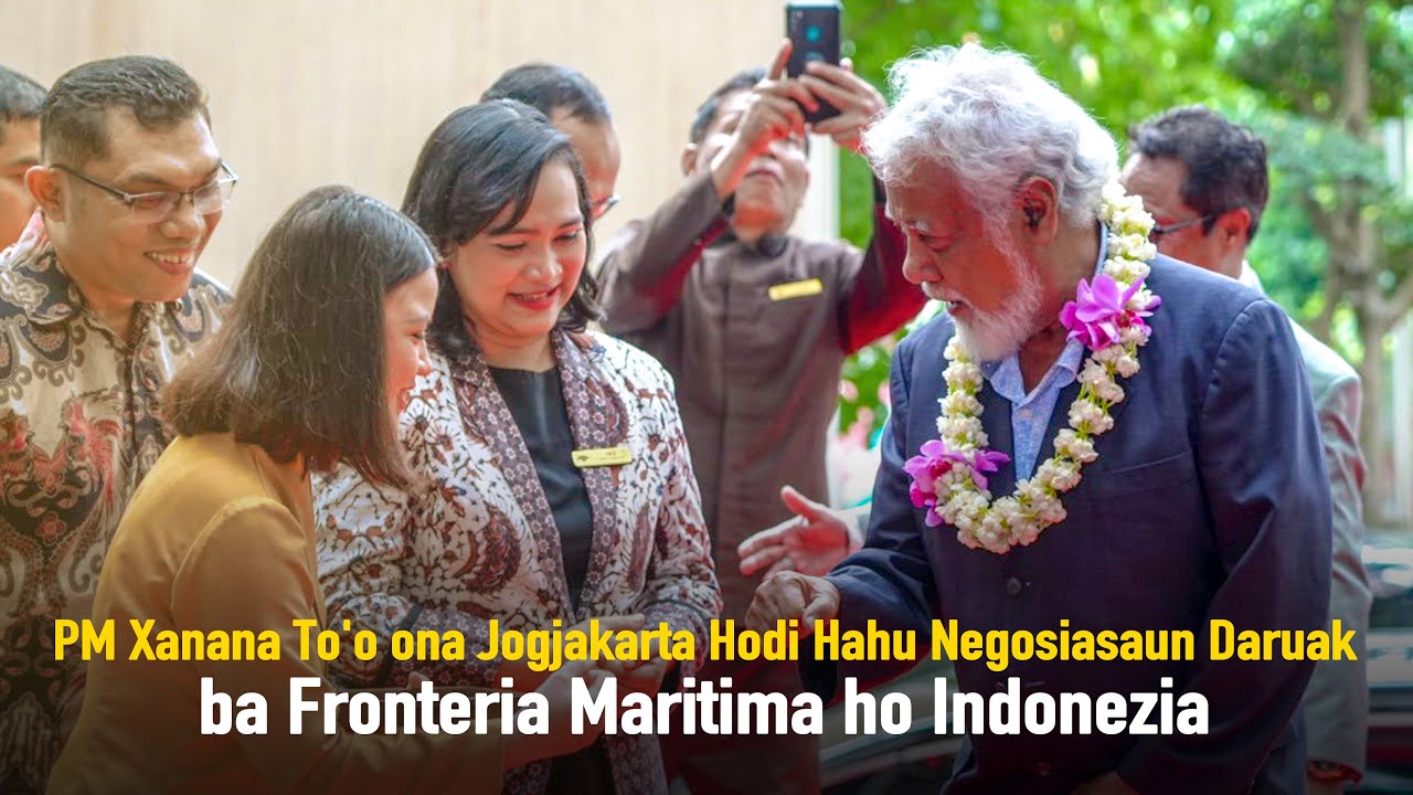 PM Xanana To'o ona Jogjakarta Hodi Hahu Negosiasaun Daruak ba Fronteria Maritima ho Indonezia