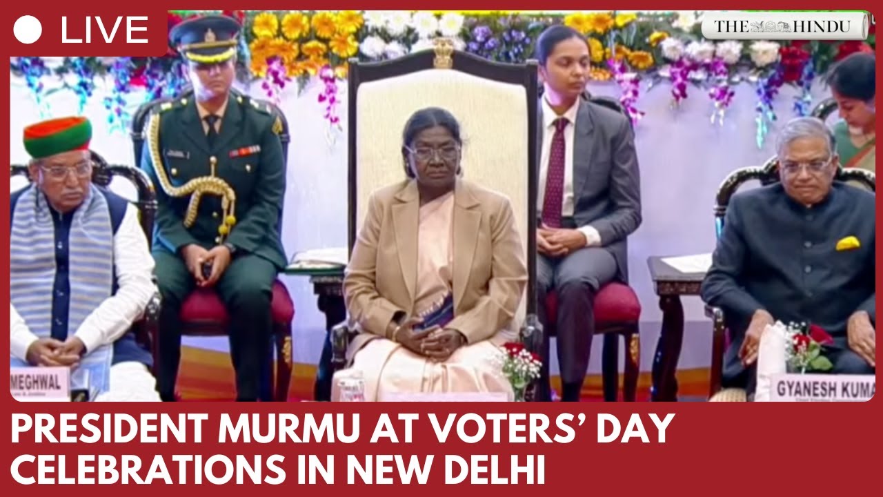 President Droupadi Murmu graces 16th National Voters’ Day celebrations in New Delhi