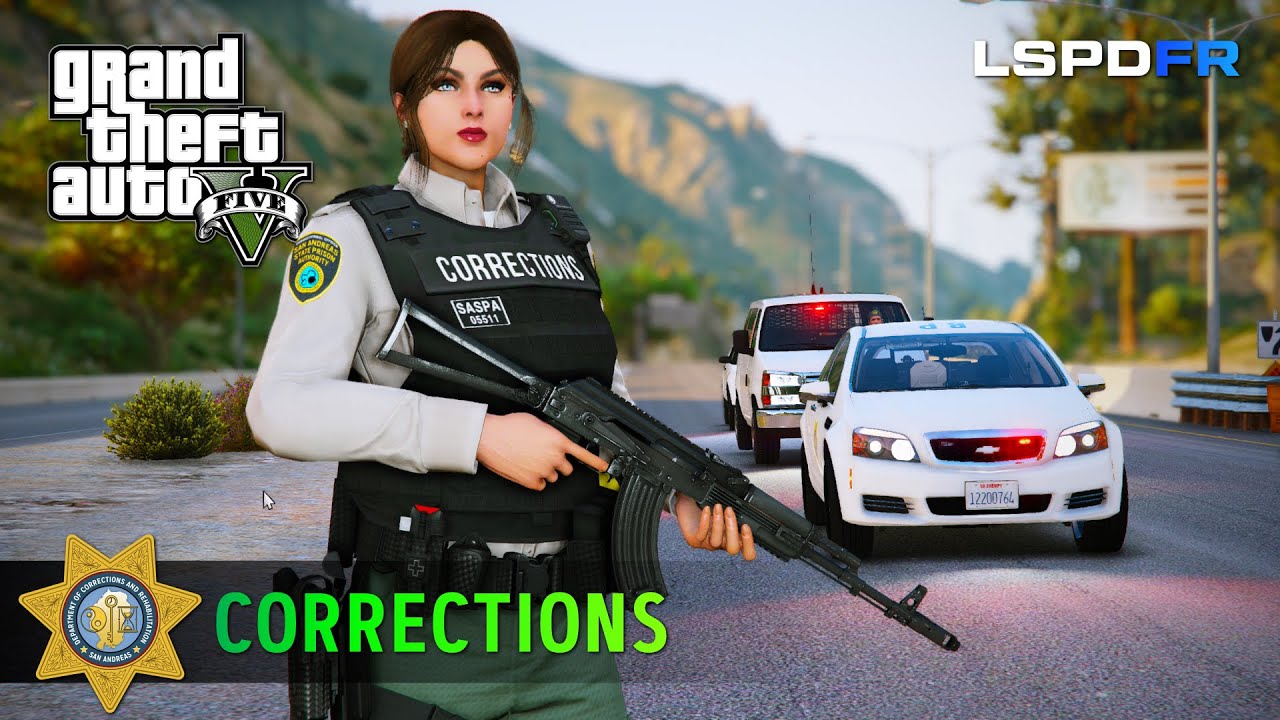 High Profile Prisoner Escort | Department of Corrections | GTA5 LSPDFR