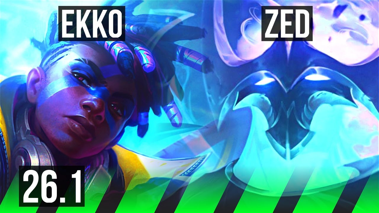 EKKO vs ZED (JGL) | First Strike | KR Master | 26.1