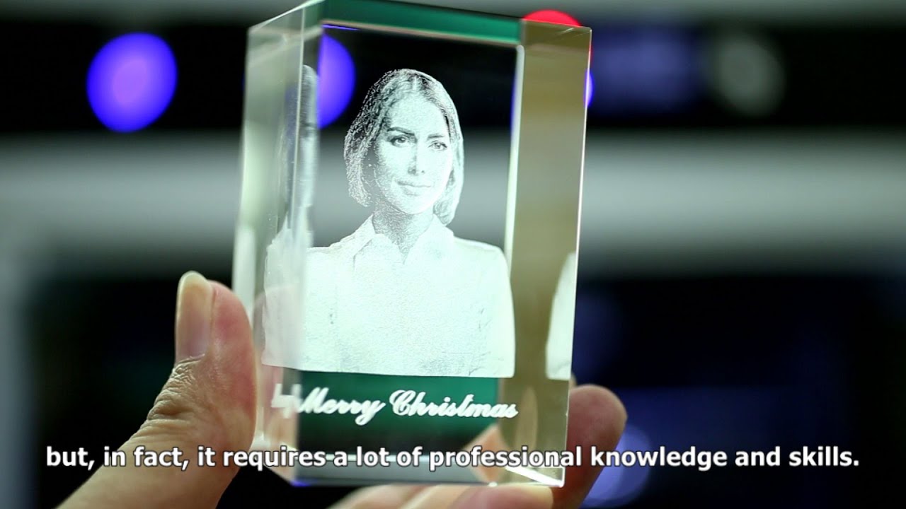 HOW TO MAKE A 3D CRYSTAL PHOTO?