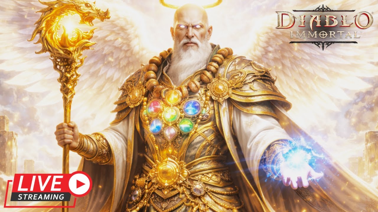 🔴LIVE ON - VOLVEMOS A MONK - SV/BR PVP/PVE!| Diablo Immortal |
