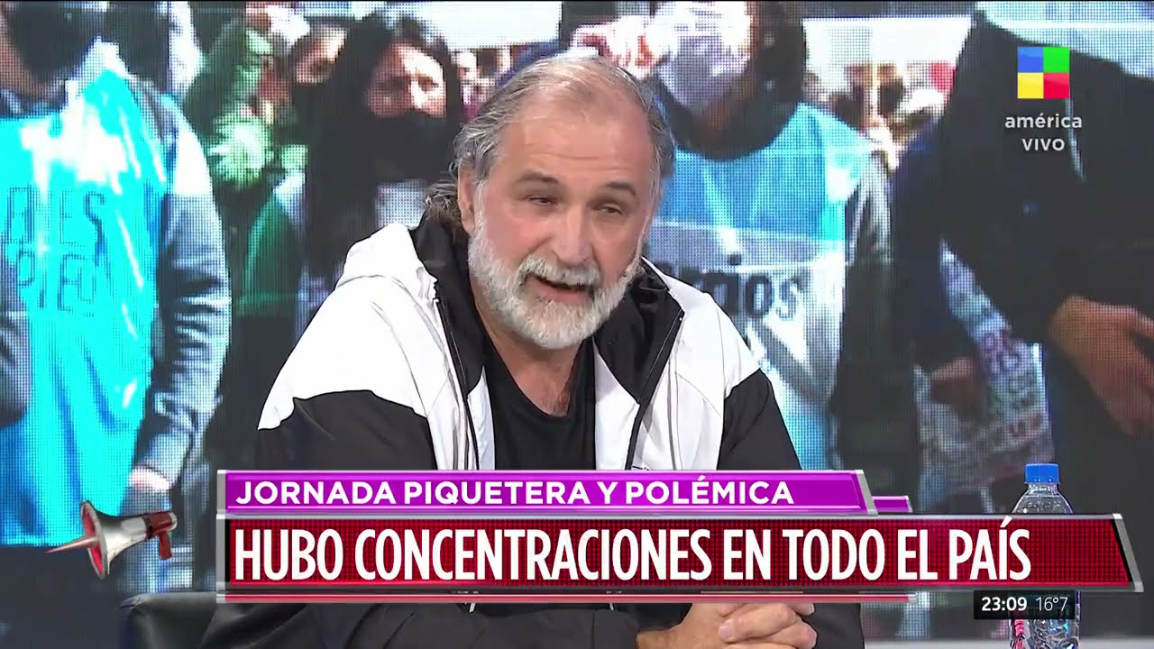 Eduardo Belliboni, dirigente nacional del Polo Obrero acerca de la jornada piquetera