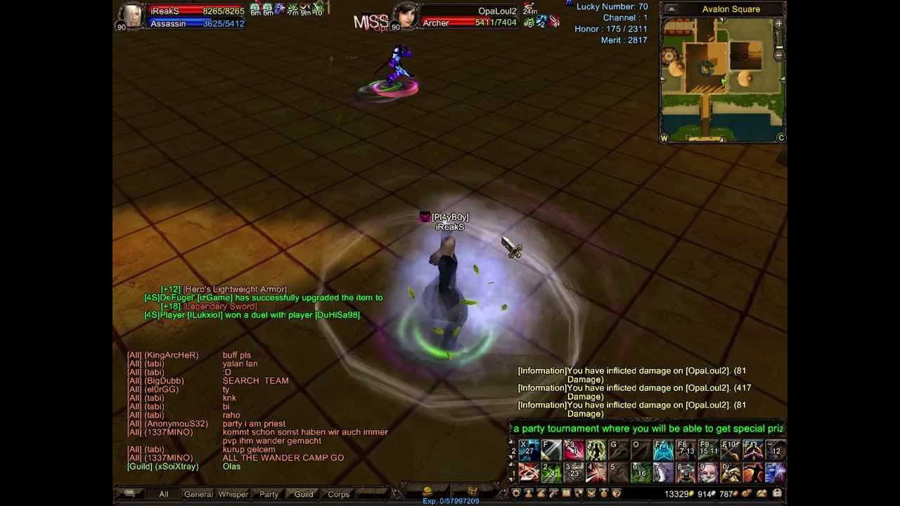 4Story.4Vendeta Archer VS Assasin