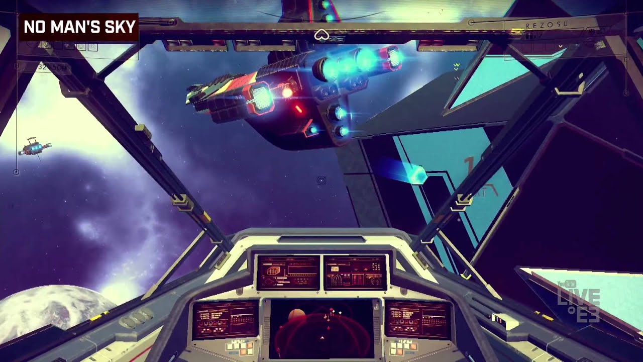 No Man's Sky - Interview and Exclusive Footage [YouTube Live at E3]
