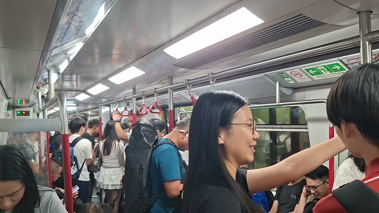 港鐵 將軍澳綫 M-Train A243/A244 (D753) (異綫車) 九龍塘站至太子站(以黃埔為尾站/石硤尾站舊廣播)