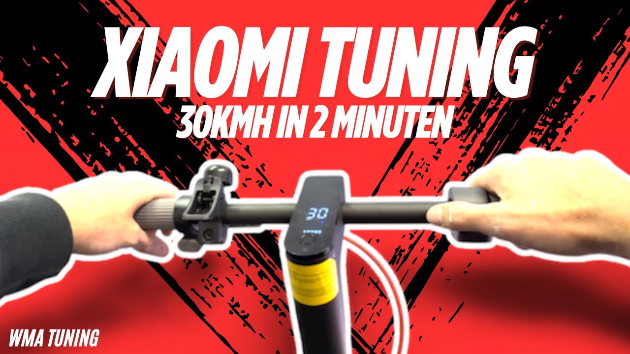 Jeden XIAOMI E-Scooter tunen in 2 Minuten (außer Lite Gen2)