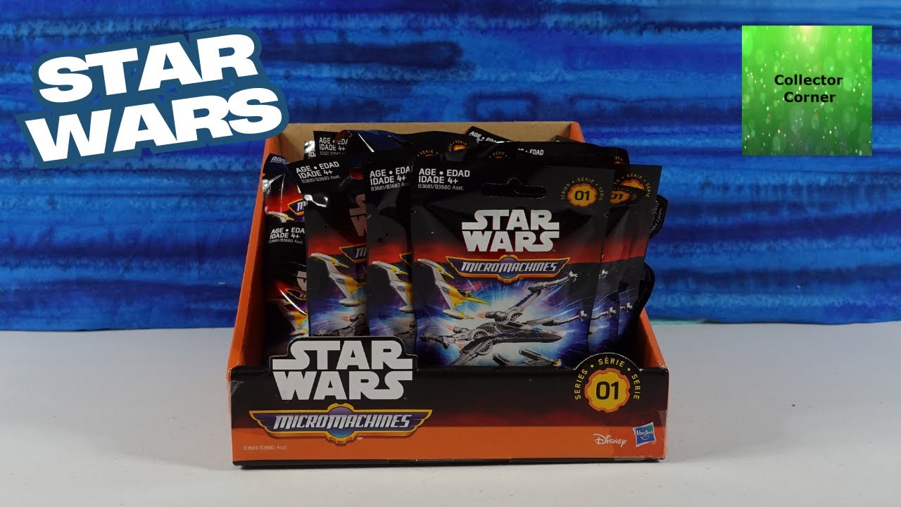 Star Wars Micro Machines Disney Series 1 Blind Bag Figure Opening