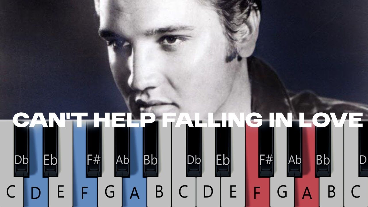 Elvis Presley - Can't Help Falling In Love (Piano Tutorial)