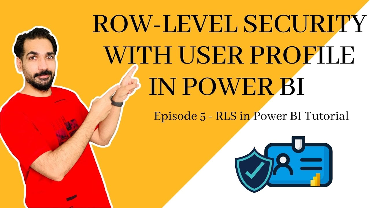 How to apply Row-Level Security with user profiles in Power BI? |RLS Tutorial Ep5 |BI Consulting Pro