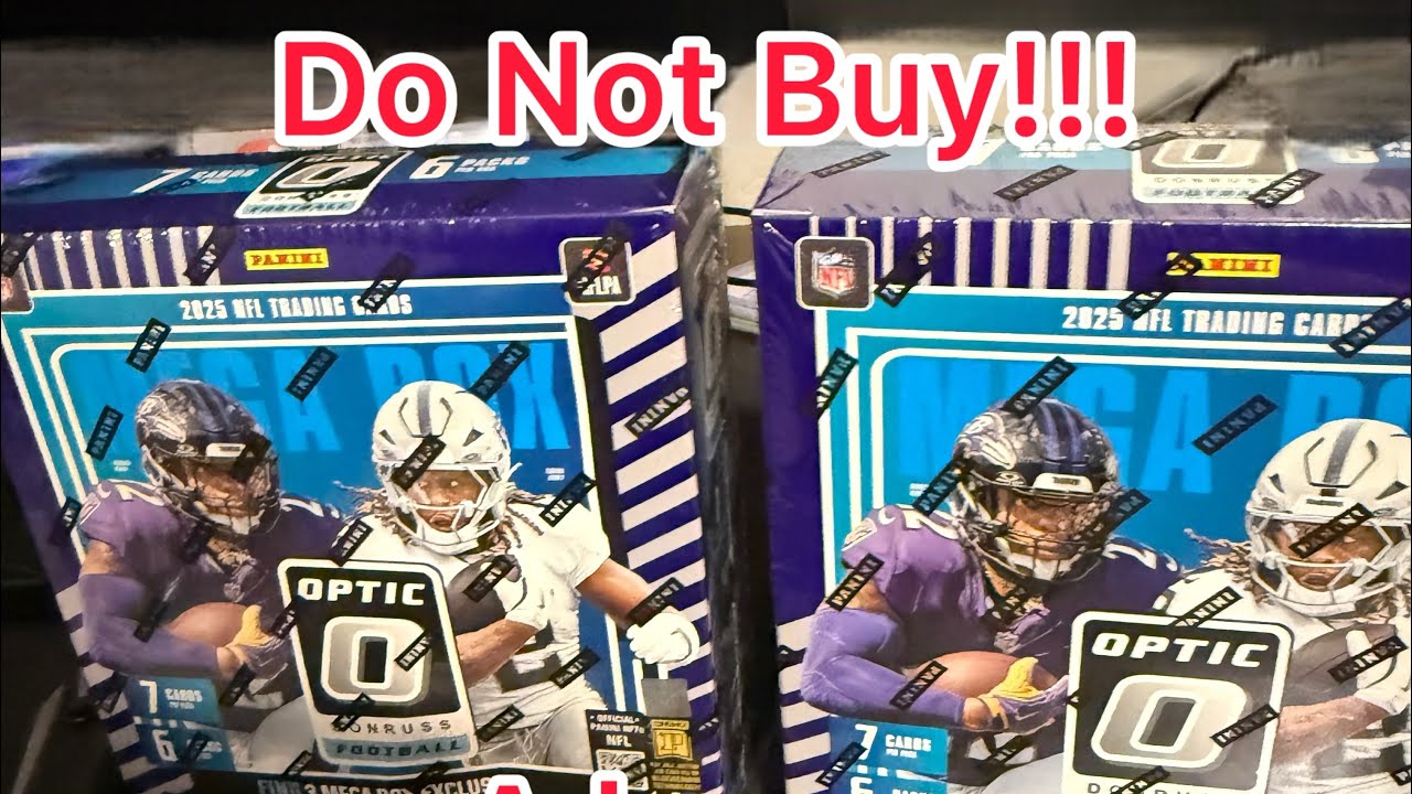 Watch before you buy!!! 2025 optic retail mega boxes 