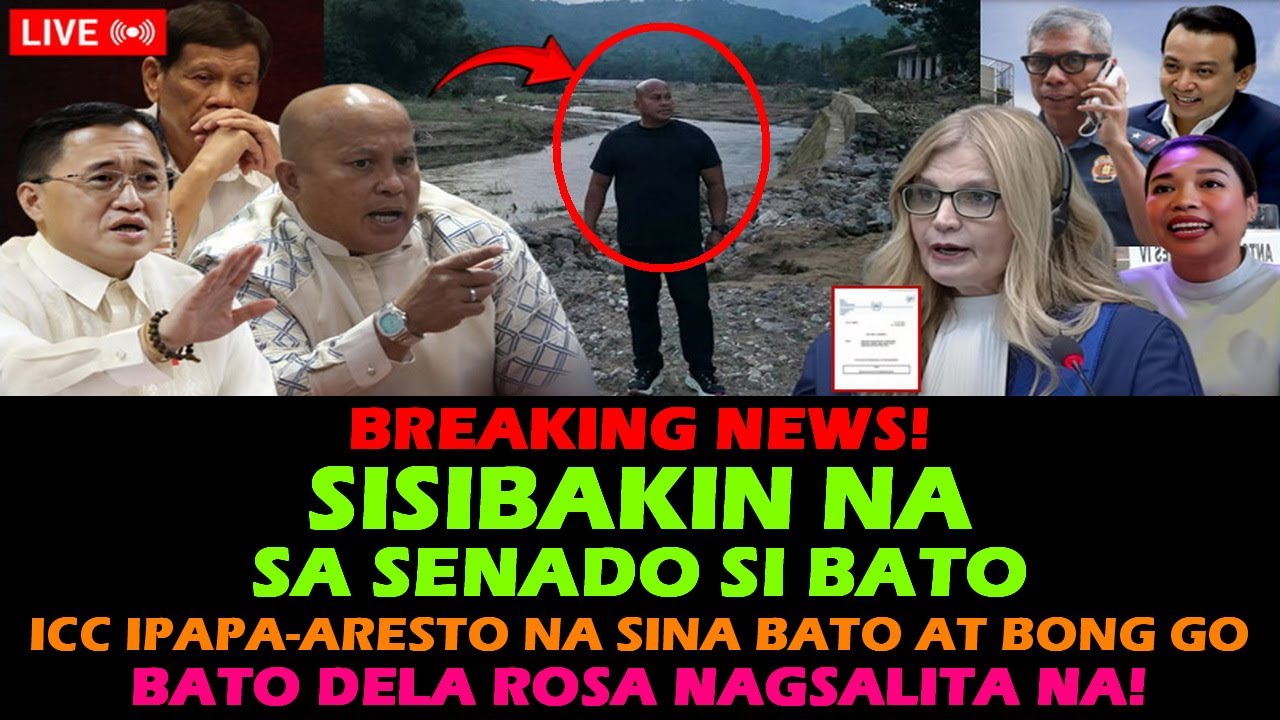 BATO DELA ROSA AT BONG GO BIGLAANG PAGLABAS NG ICC WARRANT OF ARREST‼️ ATTY CONTI VP SARA TITO SOTTO